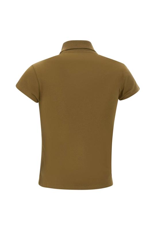 25FW 디 아티코 폴로 티셔츠 251WCT00358 JJJ025AA081 Green - THE ATTICO