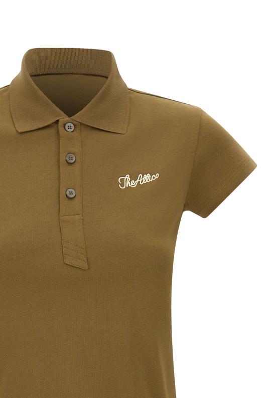 25FW 디 아티코 폴로 티셔츠 251WCT00358 JJJ025AA081 Green - THE ATTICO