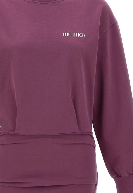 25FW 디 아티코 미디 원피스 251WCA00393 JJF006AA114 PURPLE - THE ATTICO