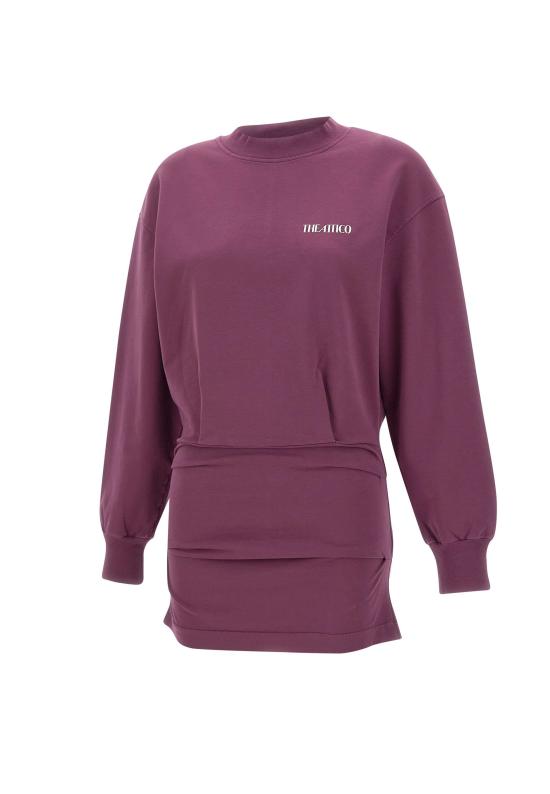 25FW 디 아티코 미디 원피스 251WCA00393 JJF006AA114 PURPLE