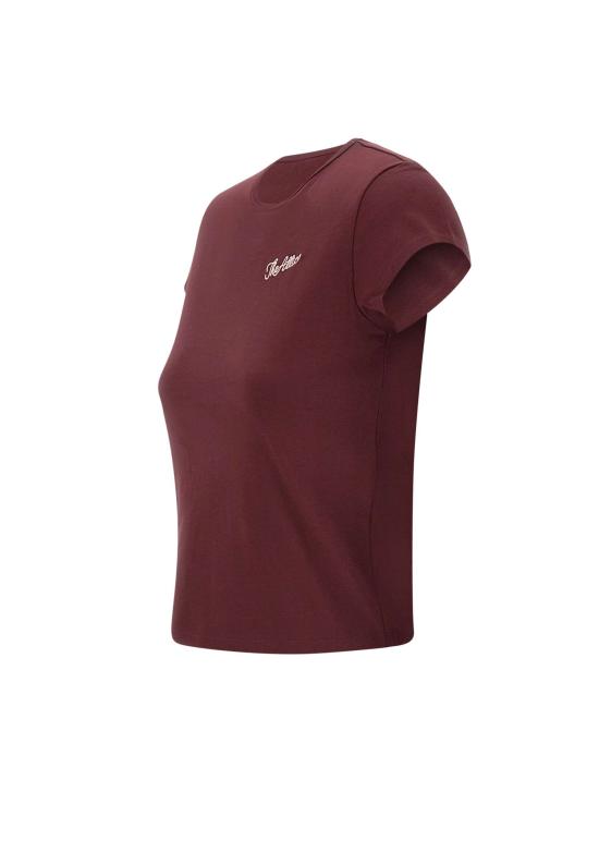 25FW 디 아티코 반팔 티셔츠 251WCT00357 JJJ025AA114 PURPLE - THE ATTICO