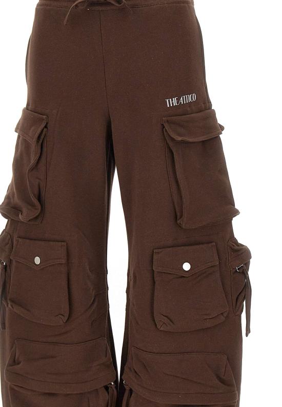 25FW 디 아티코 스트레이트 팬츠 251WCP00260 JJF007AA204 Brown - THE ATTICO