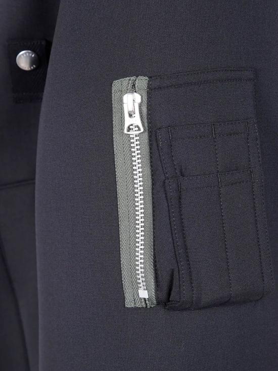 25FW 사카이 봄버 자켓 25 03744M 001 BLACK - SACAI