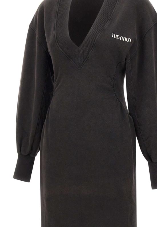 25FW 디 아티코 미디 원피스 251WCW00251 JJF003AA615 Black - THE ATTICO