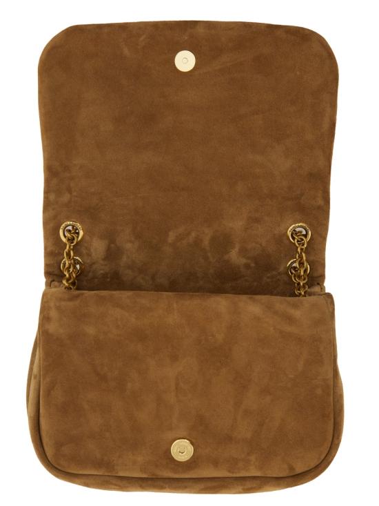 26SS 생로랑 제이미 4.3 미니 스웨이드 숄더백 806025 1U8073194 BROWN - SAINT LAURENT