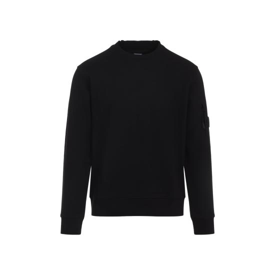 25FW 씨피 컴퍼니 후드 티셔츠 RCCMSS713A 005086W 999 BLACK - C.P. COMPANY