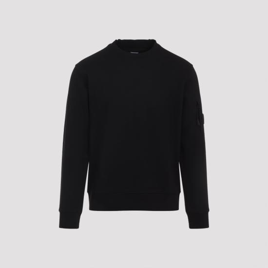 25FW 씨피 컴퍼니 후드 티셔츠 RCCMSS713A 005086W 999 BLACK - C.P. COMPANY