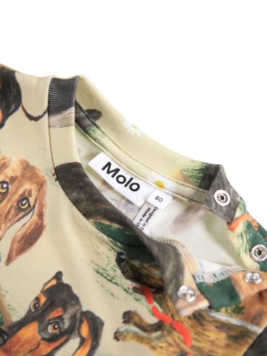 25FW [키즈] 몰로 티셔츠 6W25A402 9428 PAINTED DOGS - MOLO