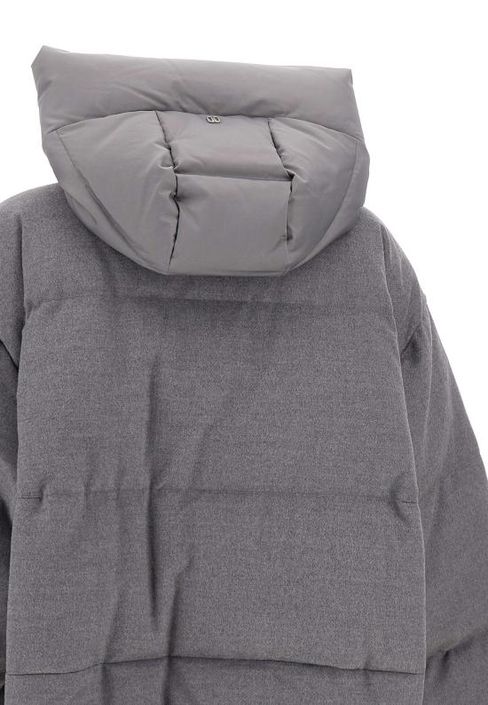 25FW 두노 숏패딩 HEKA PRATOMESTRE410 Grey - DUNO