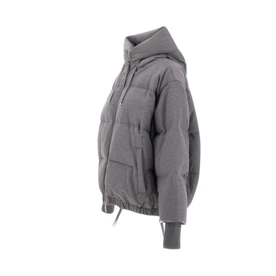 25FW 두노 숏패딩 HEKA PRATOMESTRE410 Grey - DUNO