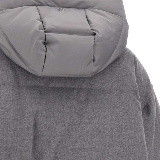 25FW 두노 숏패딩 HEKA PRATOMESTRE410 Grey - DUNO