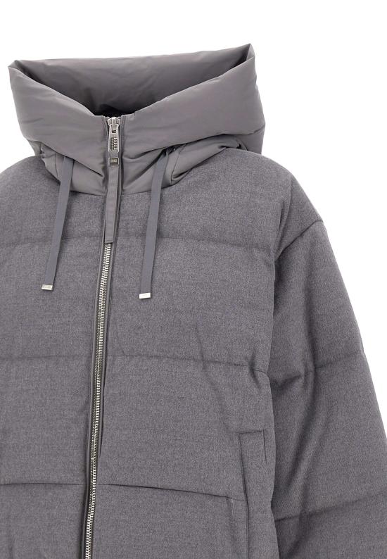 25FW 두노 숏패딩 HEKA PRATOMESTRE410 Grey - DUNO