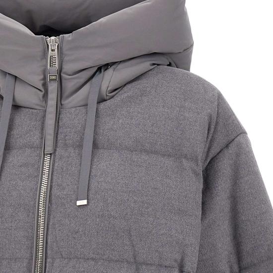 25FW 두노 숏패딩 HEKA PRATOMESTRE410 Grey - DUNO