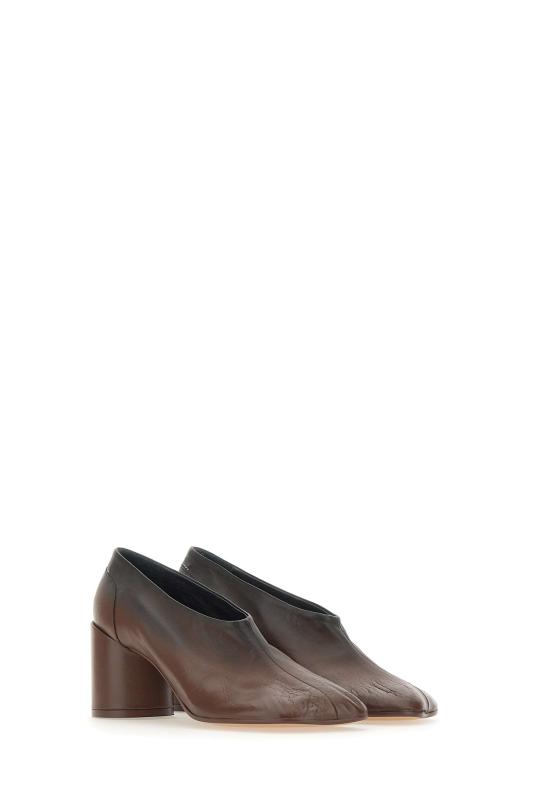 25FW MM6 메종마르지엘라 힐/펌프스 S66WL0067 P7439HB099 Brown - MM6 MAISON MARGIELA