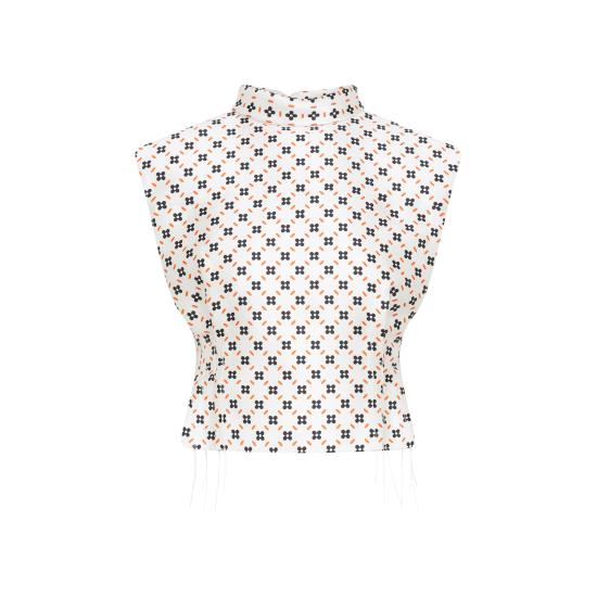  랑방 민소매 티셔츠 RWTO03055683E23 002 CHALK - LANVIN