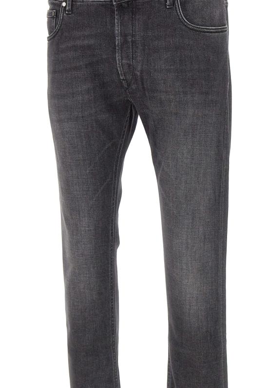 25FW 핸드픽트 데님 팬츠 RAVELLO03441 001 Black - HAND PICKED