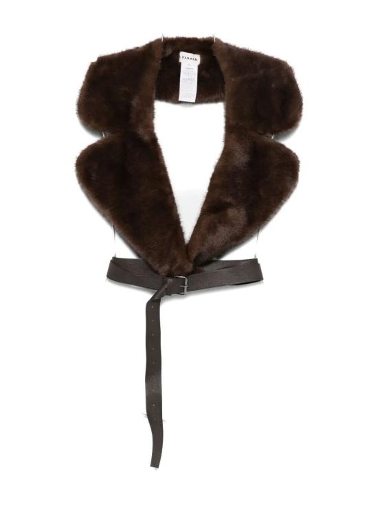 25FW 파로쉬 머플러/스카프 D000538 FANTASIA MARRONE