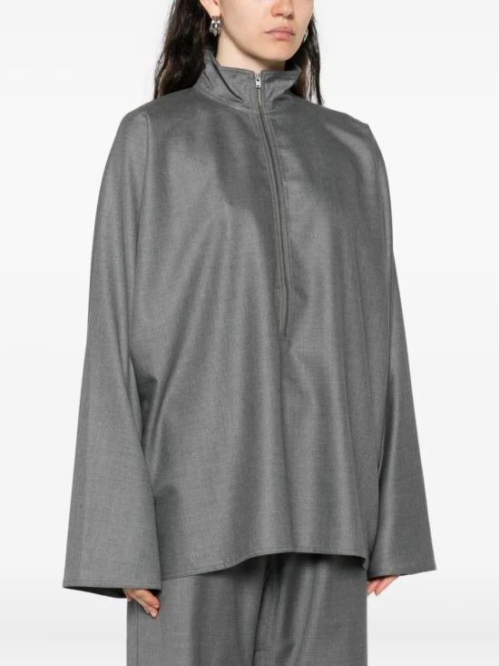 25FW 소피 드후레 스웨터 W25CARRACCIWO11 GREY MELANGE - SOFIE D'HOORE