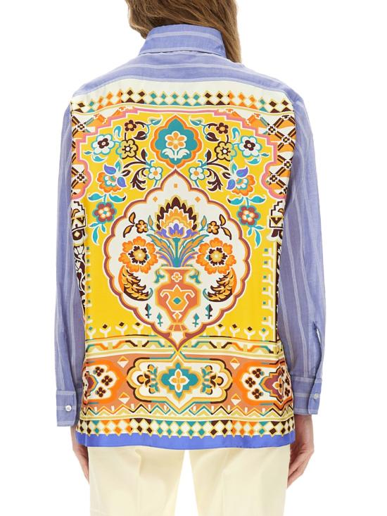 25FW 에트로 블라우스/셔츠 WRIA0034 AKA17X0840 BABY BLUE - ETRO