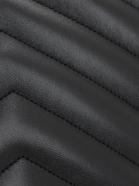 26SS 생로랑 루루 마틀라세 램스킨 라지 숄더백 803541 AAEAX1000 BLACK - SAINT LAURENT