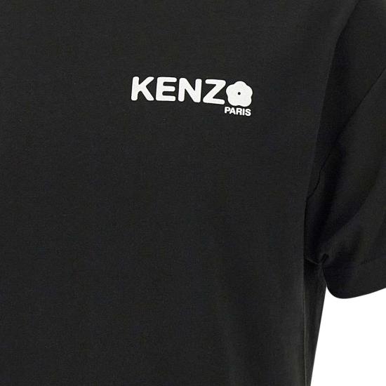 25FW 겐조 반팔 티셔츠 FF55TS4894SG 99J Black - KENZO