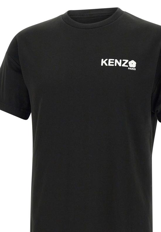 25FW 겐조 반팔 티셔츠 FF55TS4894SG 99J Black - KENZO