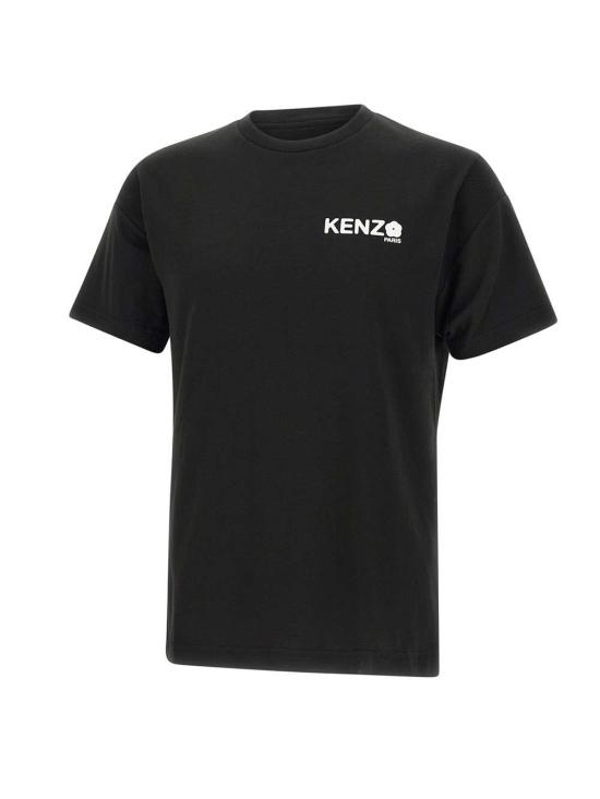 25FW 겐조 반팔 티셔츠 FF55TS4894SG 99J Black - KENZO