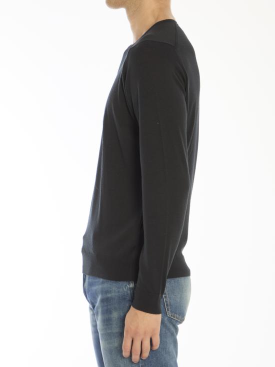 25FW 존스메들리 스웨터 LUNDY BLACK - JOHN SMEDLEY