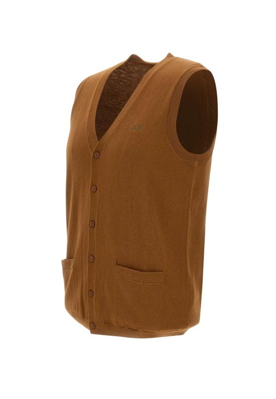 25FW 썬 68 베스트 K45104 93 Brown - SUN 68