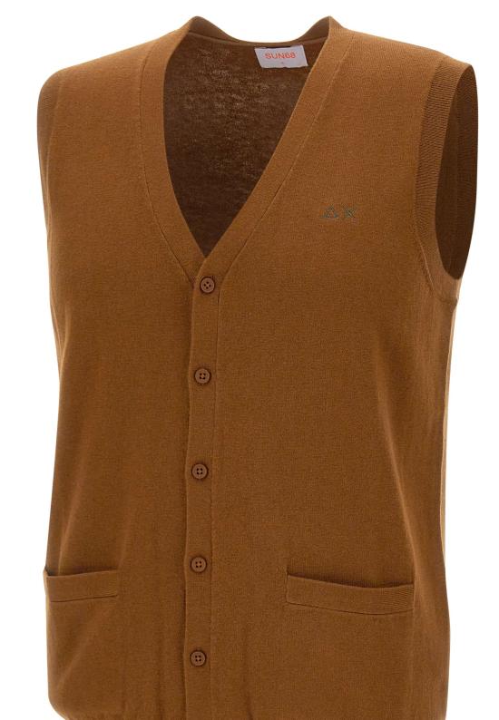 25FW 썬 68 베스트 K45104 93 Brown - SUN 68