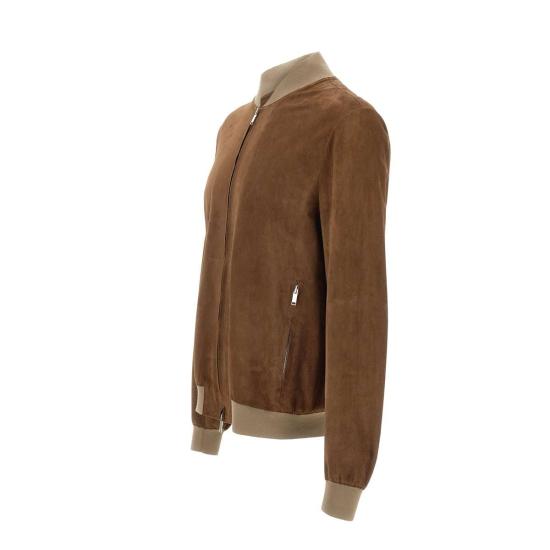  CONCEPT LEATHER 가죽 자켓 LECCE CAMOSCIOCAPPUCCINO Brown - OTHER BRANDS