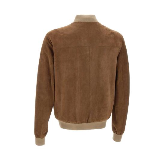  CONCEPT LEATHER 가죽 자켓 LECCE CAMOSCIOCAPPUCCINO Brown - OTHER BRANDS