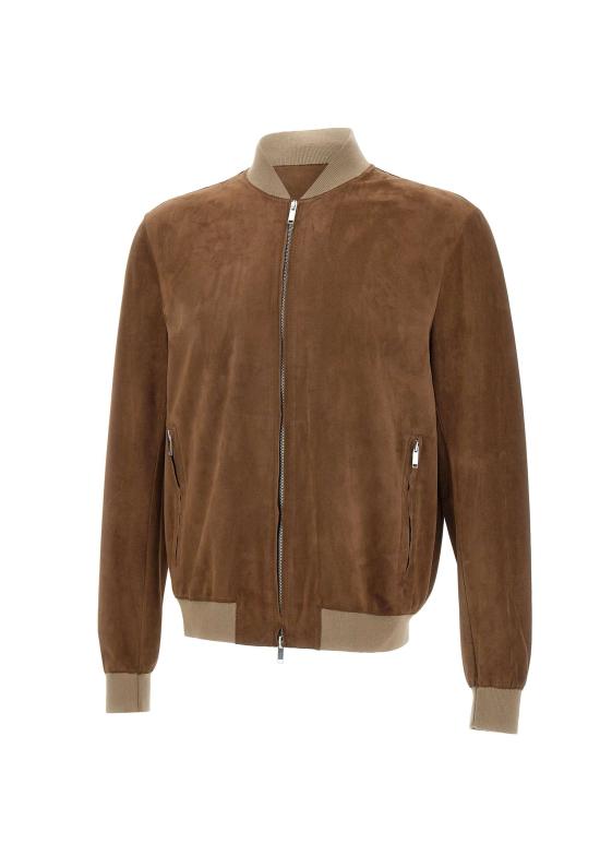  CONCEPT LEATHER 가죽 자켓 LECCE CAMOSCIOCAPPUCCINO Brown