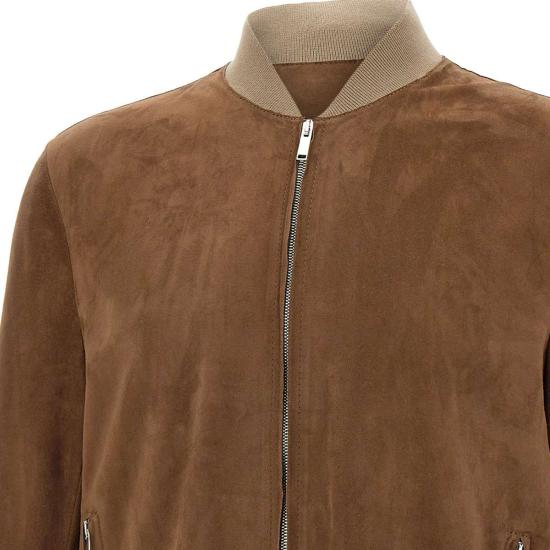  CONCEPT LEATHER 가죽 자켓 LECCE CAMOSCIOCAPPUCCINO Brown - OTHER BRANDS