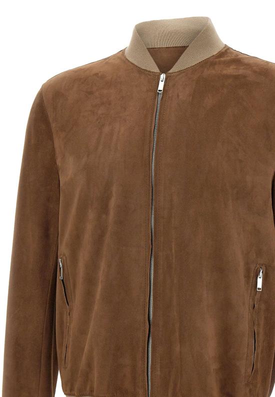  CONCEPT LEATHER 가죽 자켓 LECCE CAMOSCIOCAPPUCCINO Brown - OTHER BRANDS