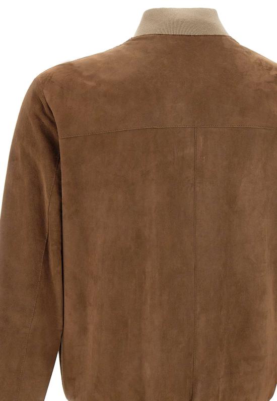  CONCEPT LEATHER 가죽 자켓 LECCE CAMOSCIOCAPPUCCINO Brown - OTHER BRANDS