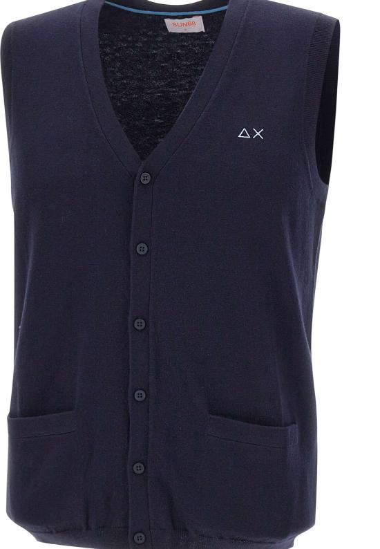 25FW 썬 68 베스트 K45104 07 Blue - SUN 68