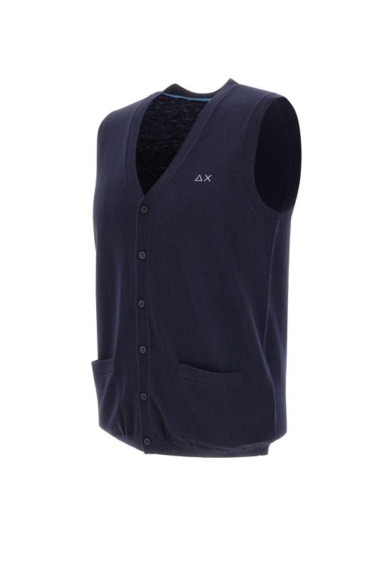 25FW 썬 68 베스트 K45104 07 Blue - SUN 68