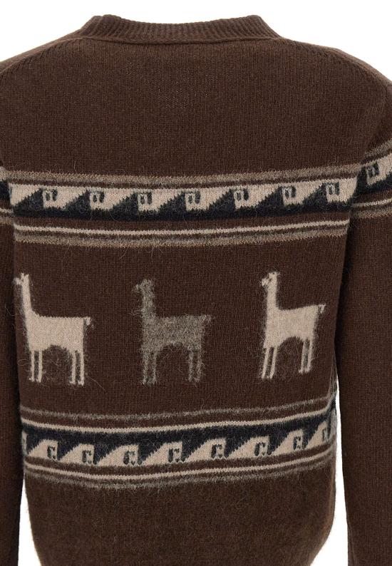 25FW 씨페러 스웨터 SWM0201MWF0091 0008050 Brown - THE SEAFARER