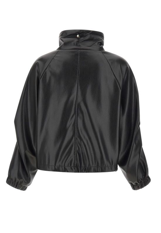 25FW 마렐라 가죽 자켓 2523916011200 001 Black - MARELLA