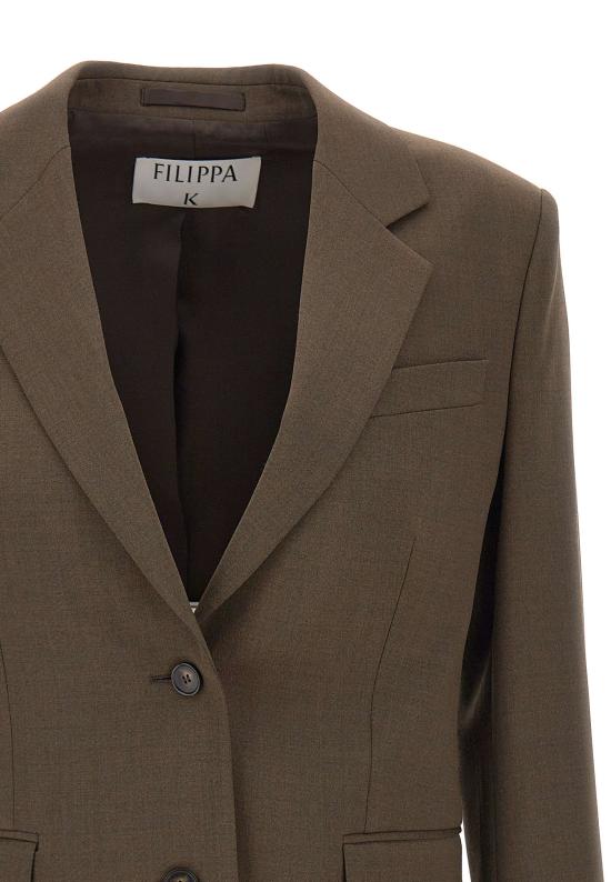 25FW 필리파 케이 수트 자켓 31825 0091 Brown - FILIPPA K