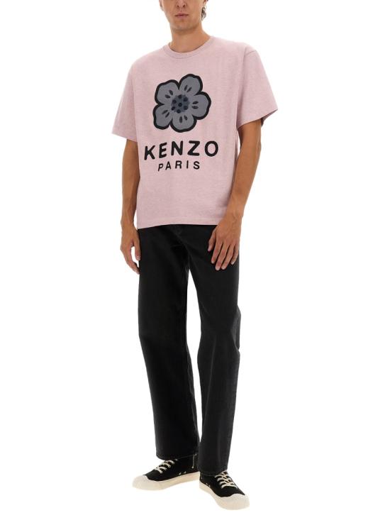25FW 겐조 반팔 티셔츠 FF65TS4574SI 30 PINK - KENZO