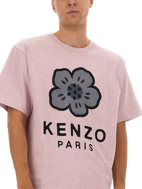 25FW 겐조 반팔 티셔츠 FF65TS4574SI 30 PINK - KENZO