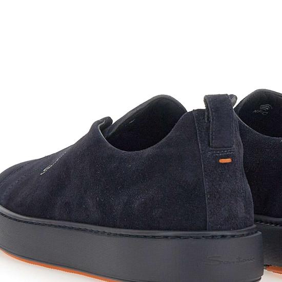 25FW 산토니 스니커즈 MBCD21995OCATSEY U60 Blue - SANTONI