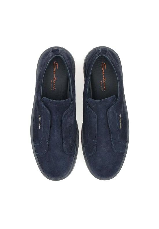 25FW 산토니 스니커즈 MBCD21995OCATSEY U60 Blue - SANTONI