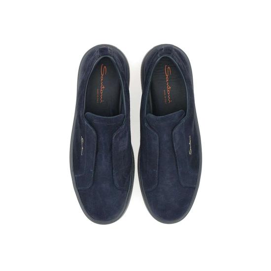 25FW 산토니 스니커즈 MBCD21995OCATSEY U60 Blue - SANTONI