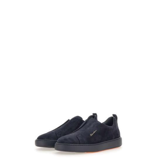 25FW 산토니 스니커즈 MBCD21995OCATSEY U60 Blue - SANTONI