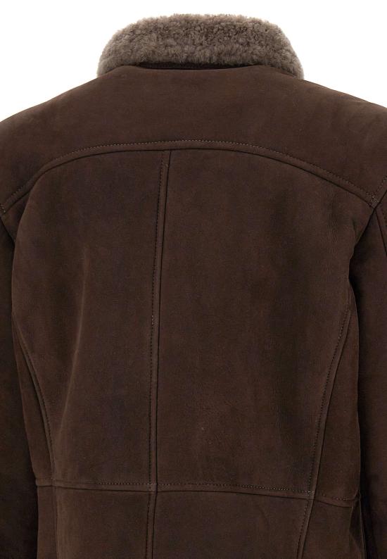 25FW 발바 가죽 자켓 51211 0020 Brown - BARBA