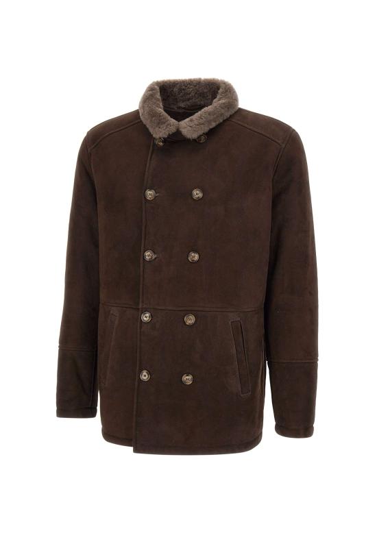 25FW 발바 가죽 자켓 51211 0020 Brown