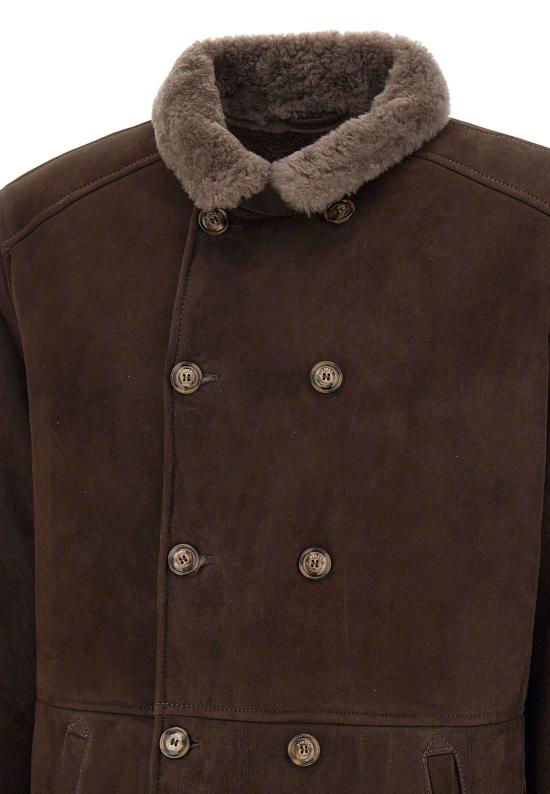 25FW 발바 가죽 자켓 51211 0020 Brown - BARBA